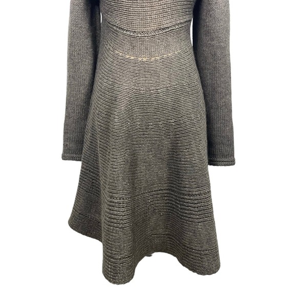 FDJ French Dressing Jeans Gray Alpaca Wool Blend Cardigan Sweater Small Classic - Picture 6 of 10